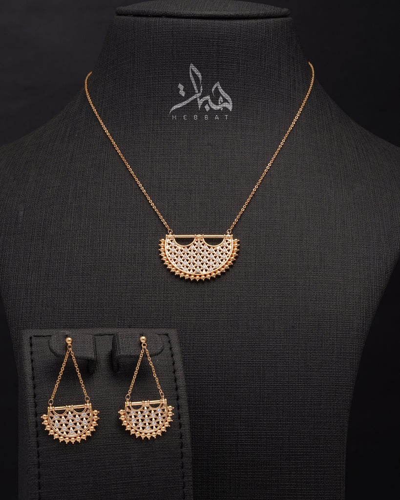 طقم زايو ذهبي