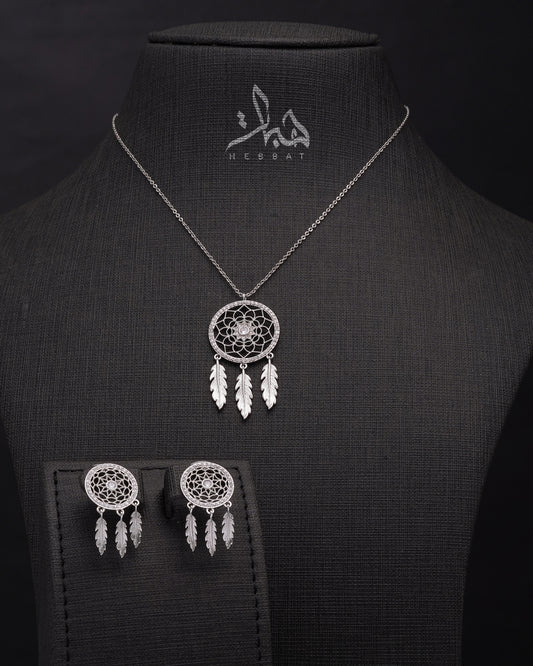 طقم كاسل فضي