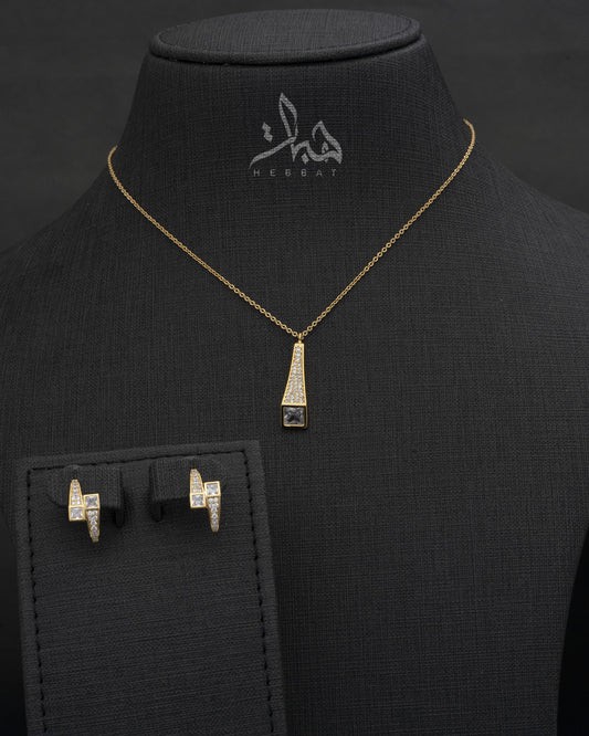 طقم نيدا ذهبي