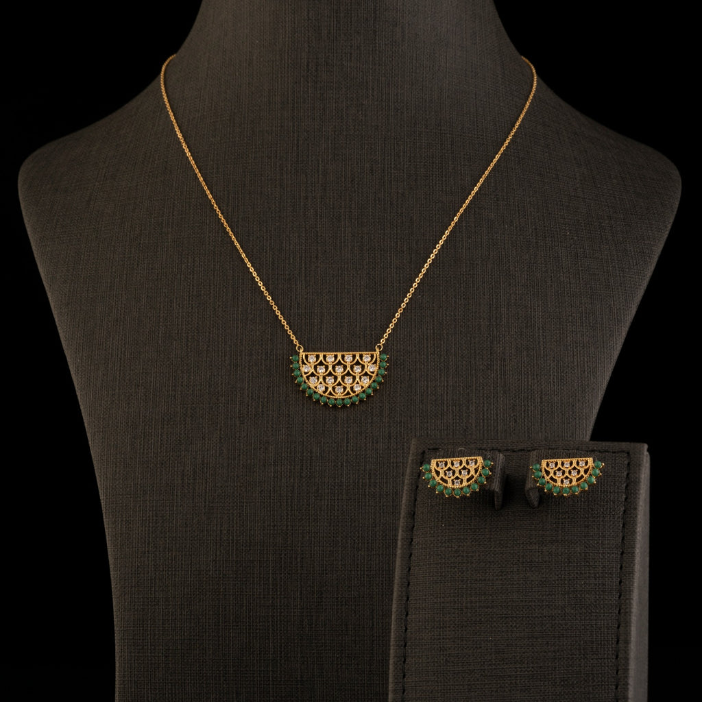 طقم بريشا ذهبي ذهبي 