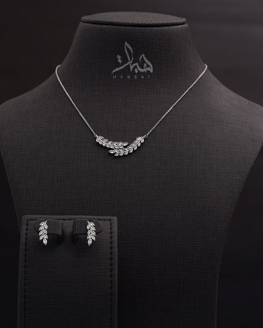 طقم روما فضي