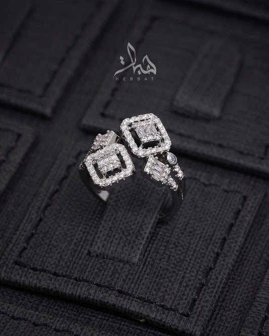 خاتم بادو فضي 