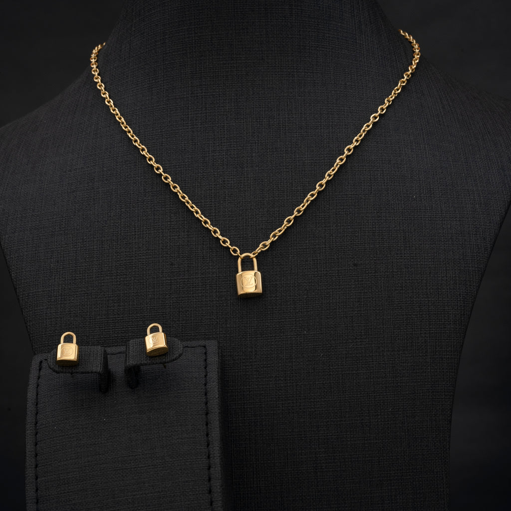 طقم ميدا ذهبي 