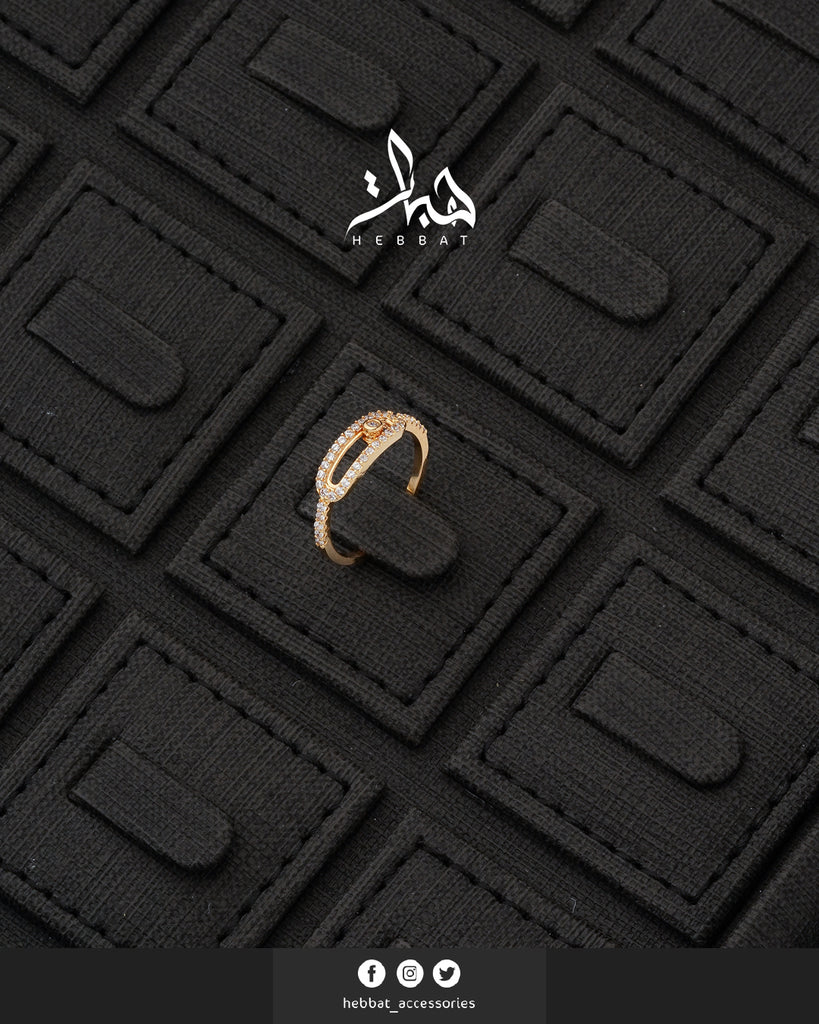 خاتم مارتيل ذهبي 