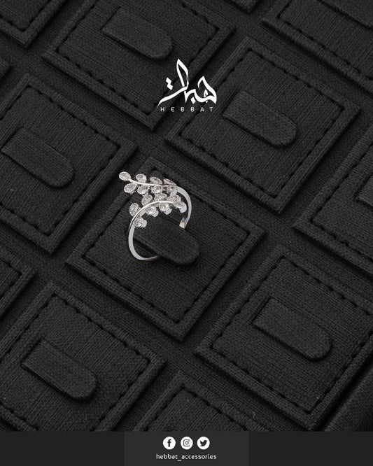 خاتم بون فضي 